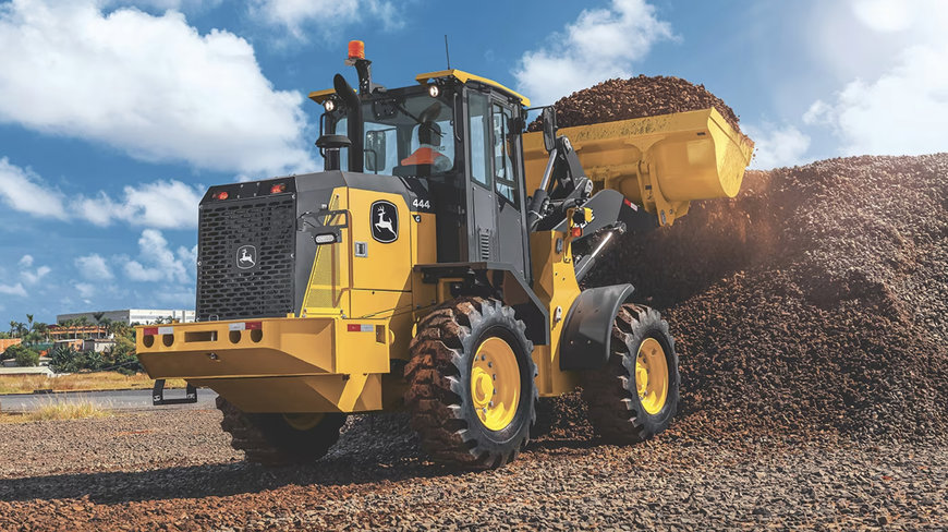 EXPANDING ITS G-TIER OFFERINGS, JOHN DEERE LAUNCHES THE MID-SIZE 444 G-TIER WHEEL LOADER